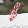 Kera-Audio CLIP CLEF czerwony Klips do papieru nut